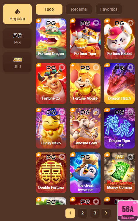 Jogos Certificados 56a.com