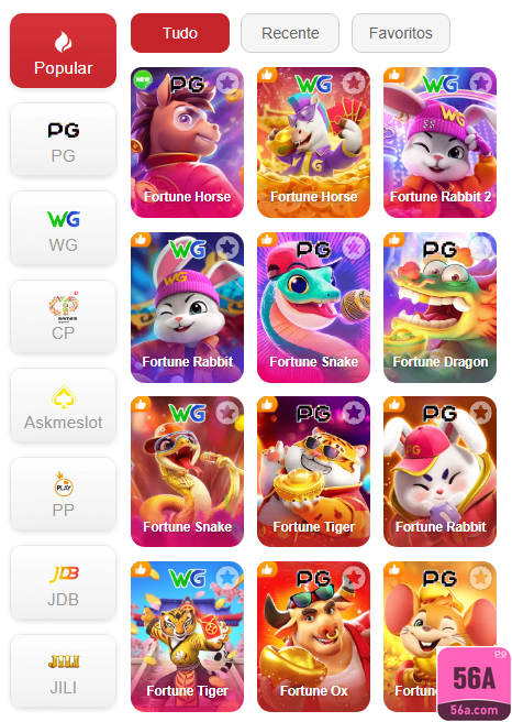 Experiência de Jogos 56a.com